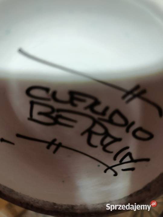 Włoska ceramika Claudio Bernini wielkopolskie Ostrów Wielkopolski