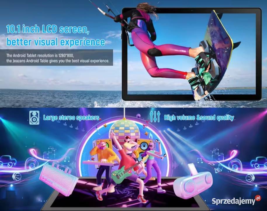 Tablet 10 URAO Android 14 zestawTablet URAO z Chrzanów