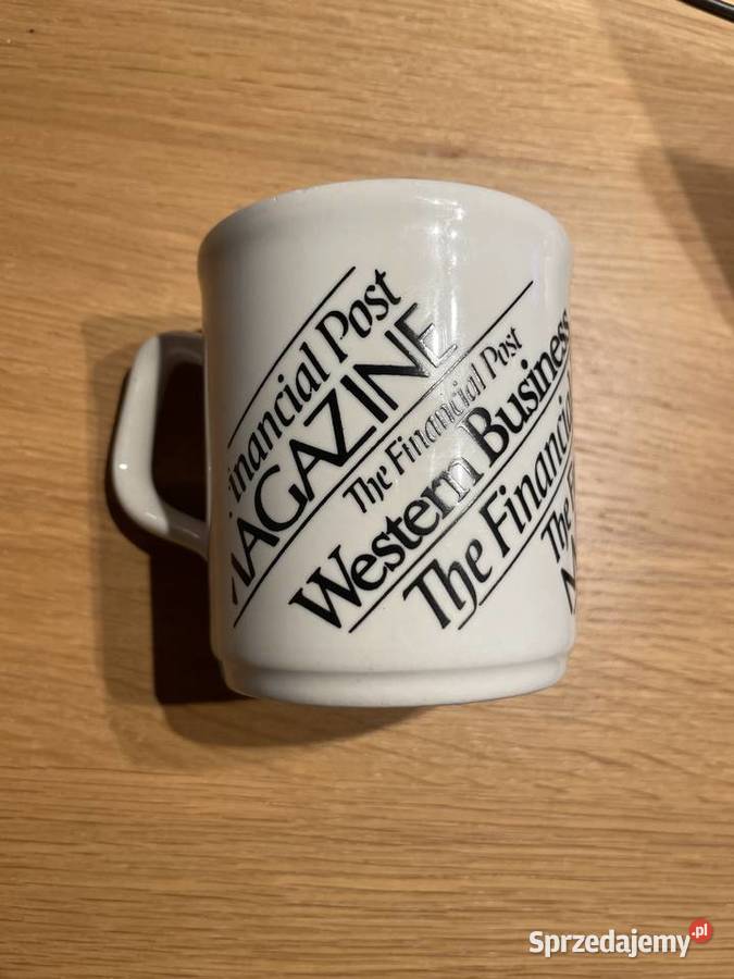 The Financial Post angielski kubek Pruszcz Gdański sprzedam