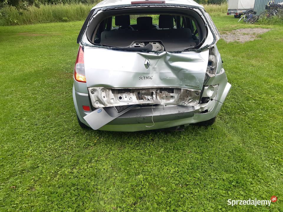 Renault Scenic 15 dCi 2007 kolizji dolnośląskie Pielgrzymka