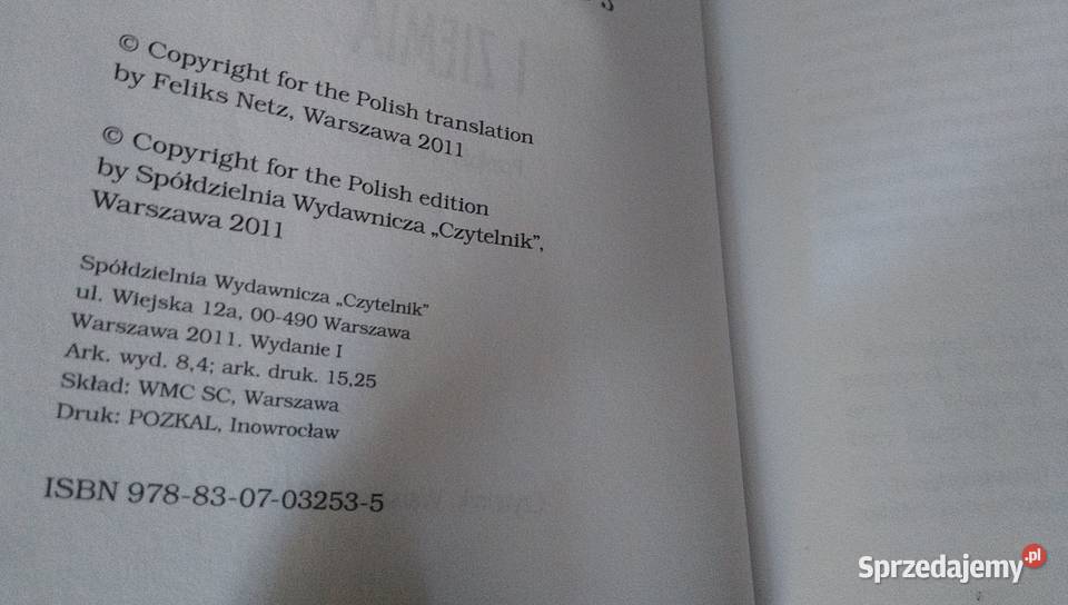 Niebo i ziemia Sndor Mrai przeł Feliks Netz Gdańsk