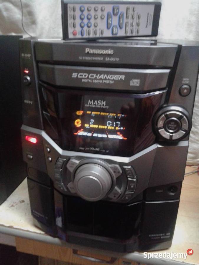 Wieża PANASONIC 5xCD RDS głośniki pilot Ostrowiec Świętokrzyski