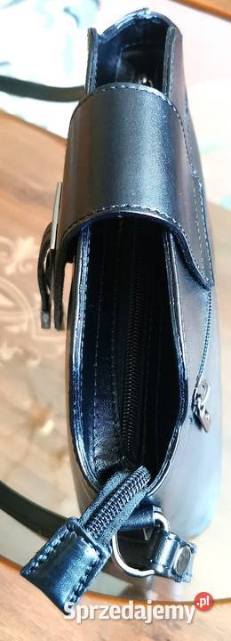 Piękna Stylowa Damska Torebka Skórzana BORSE IN 24cm sprzedam