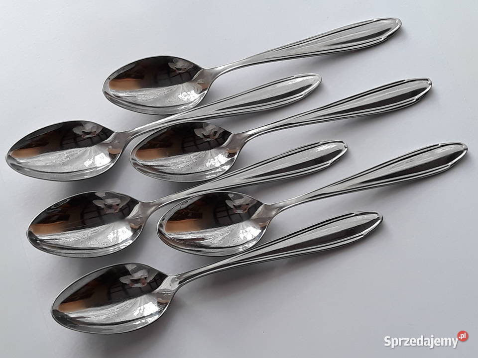 Łyżeczki do herbaty BAKELIT Gerlach sztućce PRL śląskie