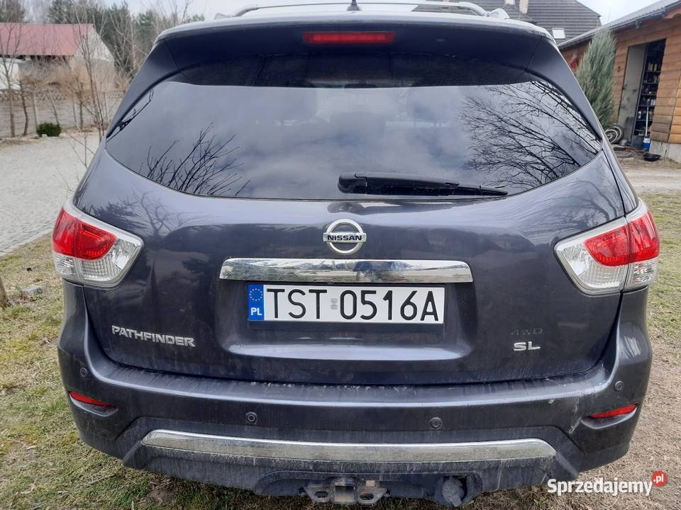 Nissan pathfinder 35v6 benzyna 4x4 skóry xtrail nieuszkodzony Tychów Nowy