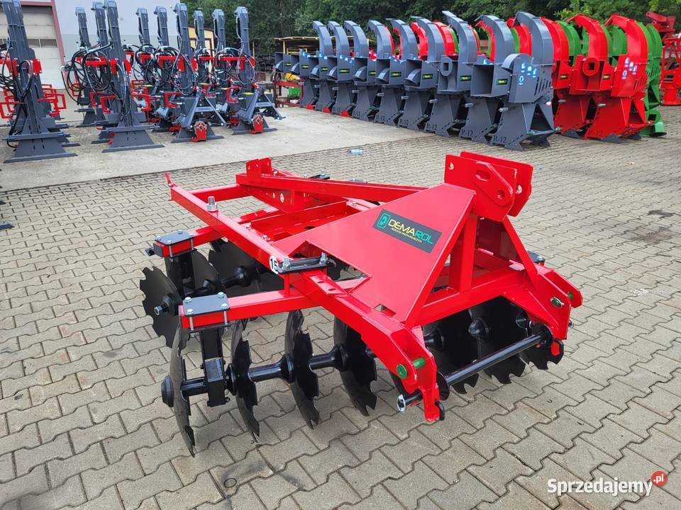Nowa BRONA TALERZOWA firmy DEMAROL 24 m 2x11 lubelskie