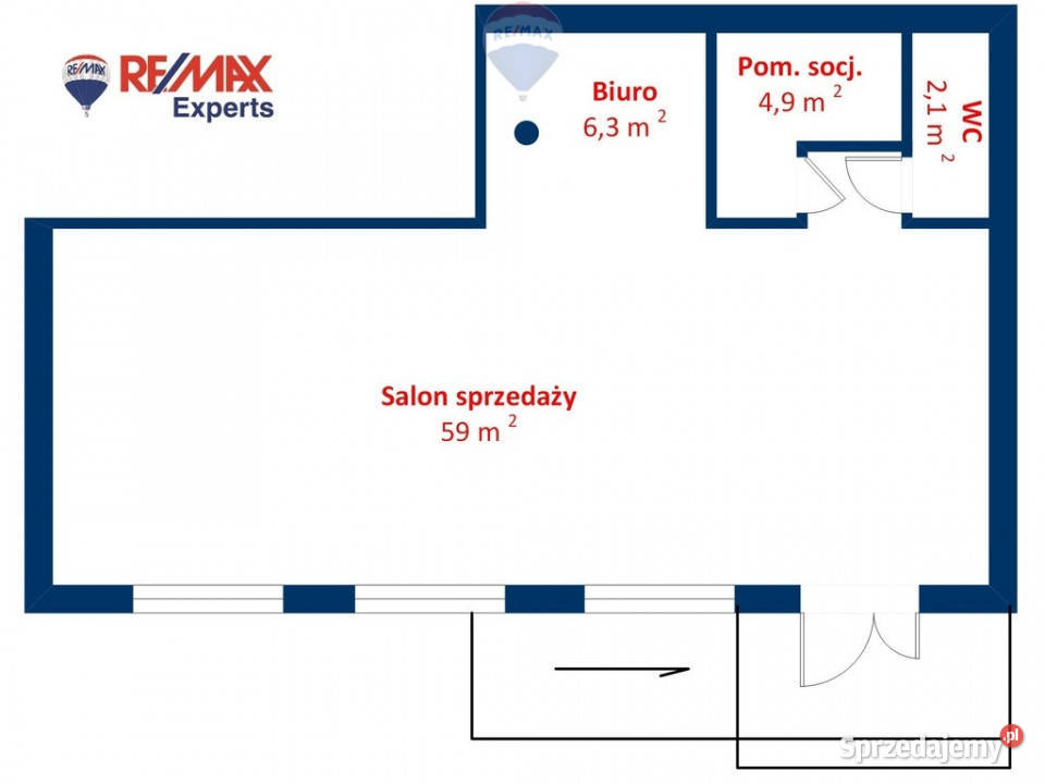 GóraTarnowo PodgórneLokalparkingwitryny od ulicy Góra