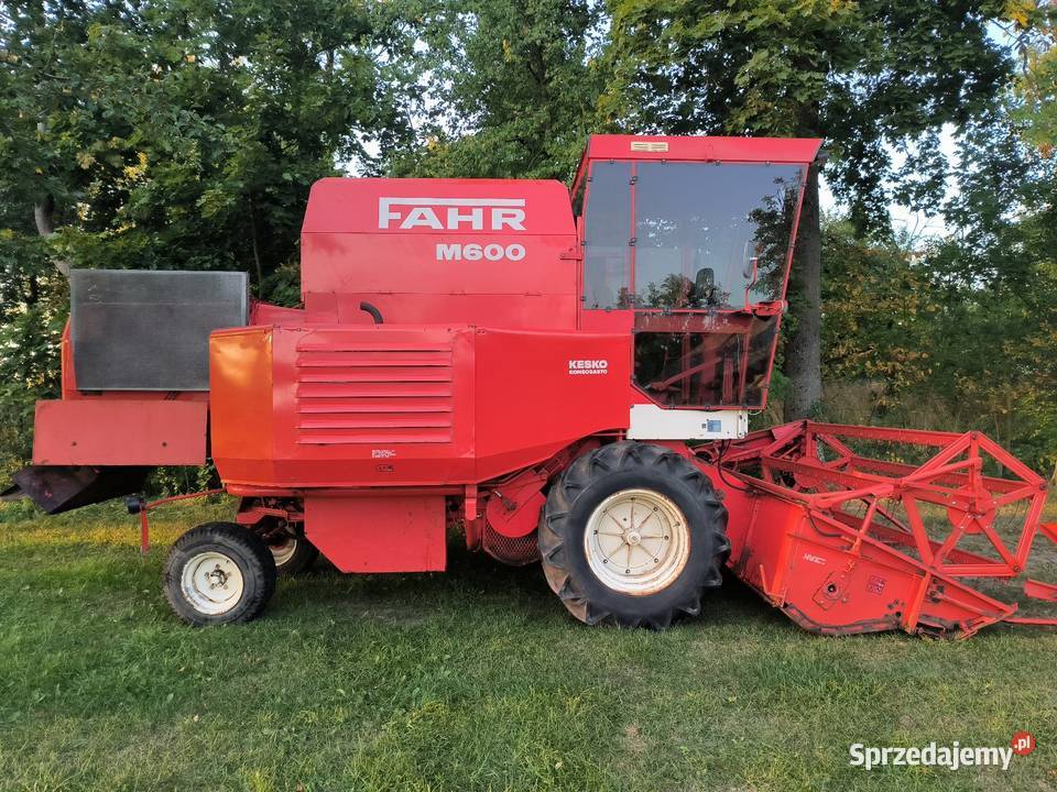 Kombajn Fahr M600 DeutzFahr podlaskie