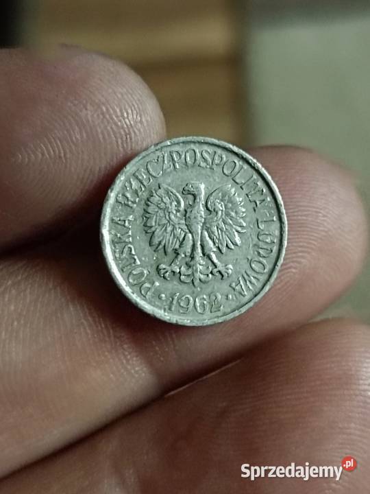 Sprzedam monete 5 gr 1962 bzm Chełm sprzedam