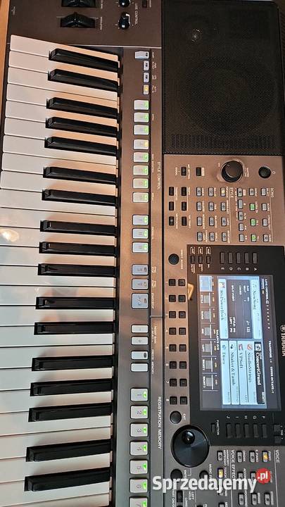 Yamaha PSRs770 stan 100 sprawna Instrumenty klawiszowe i MIDI Bobrowniki