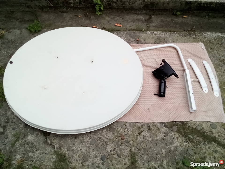 Aluminiowa antena satelitarna 120 z mocowanie do sprzedam