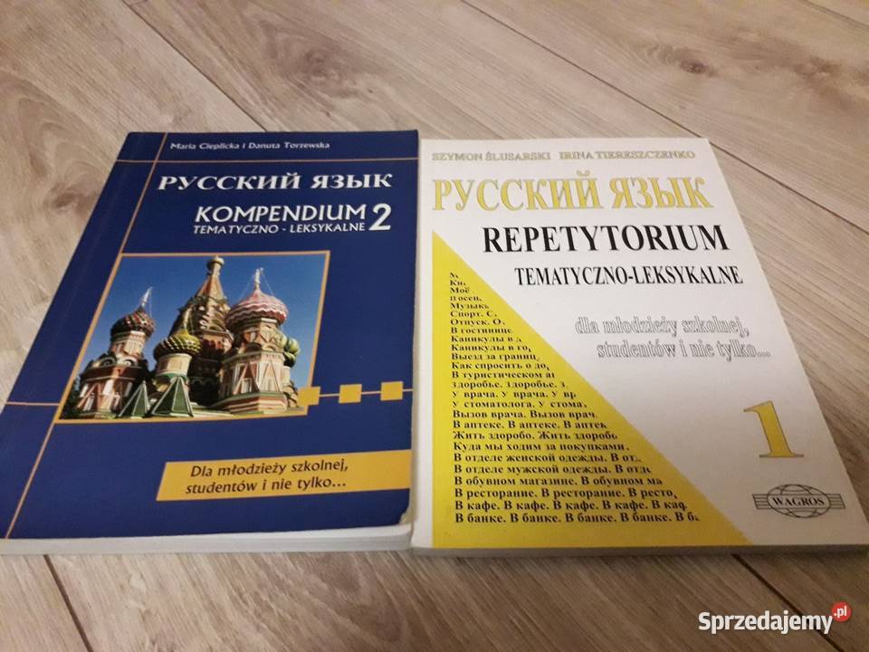 Książki do nauki jrosyjskiego do egzaminu na Nowa Sól