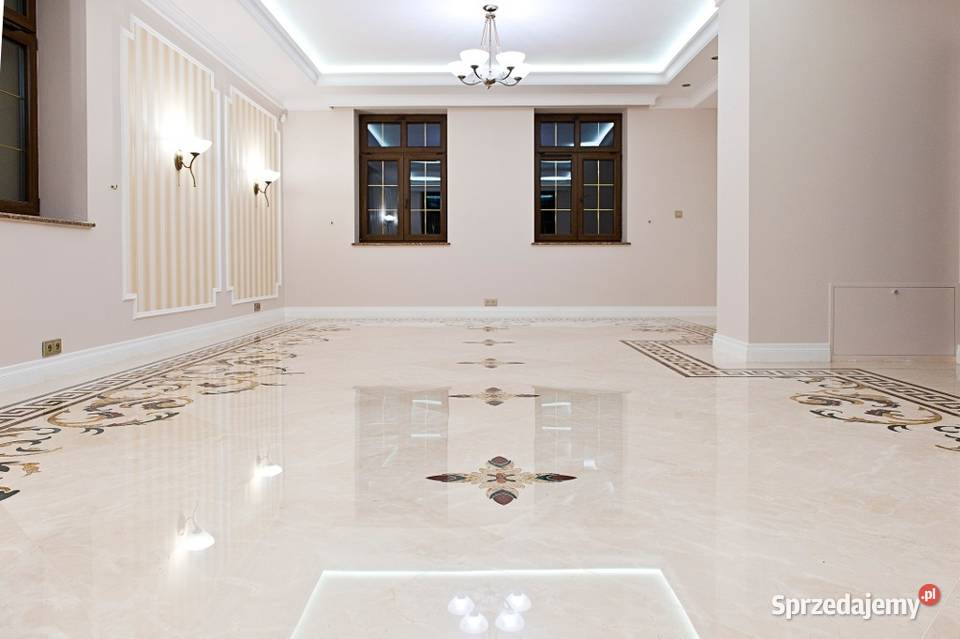 PŁYTKI MARMUROWEGRANITOWE CREMA MARFIL 61X61X12 Podłogi i schody dolnośląskie Bielawa