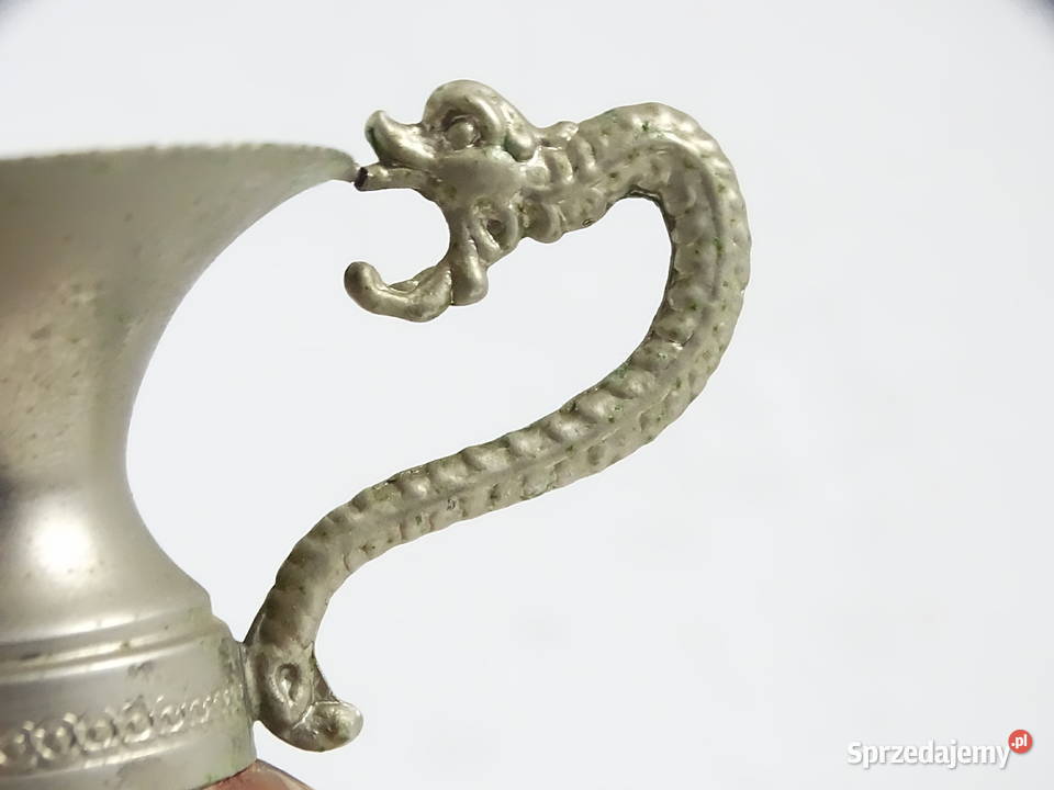 Unikatowy świecznik z ONYKSU Smoki Vintage 15 Biłgoraj