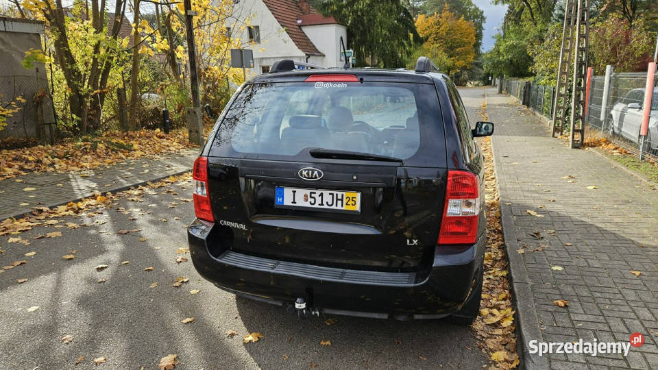 Kia Carnival BezwypadekZadbanyKlimatyzacja Stan elektryczne lusterka Szczecin