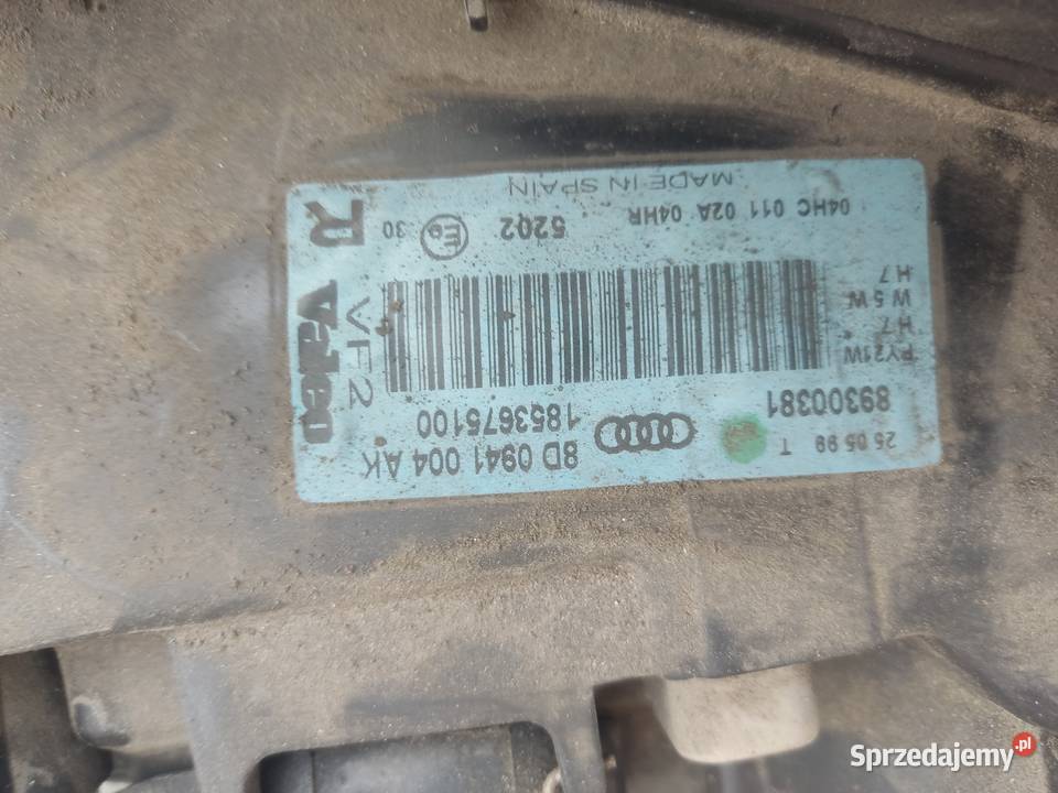 Lampy a4 b5 lift Raciborowice Dolne