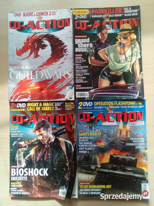 Gazety CDAction zachodniopomorskie Szczecin sprzedam