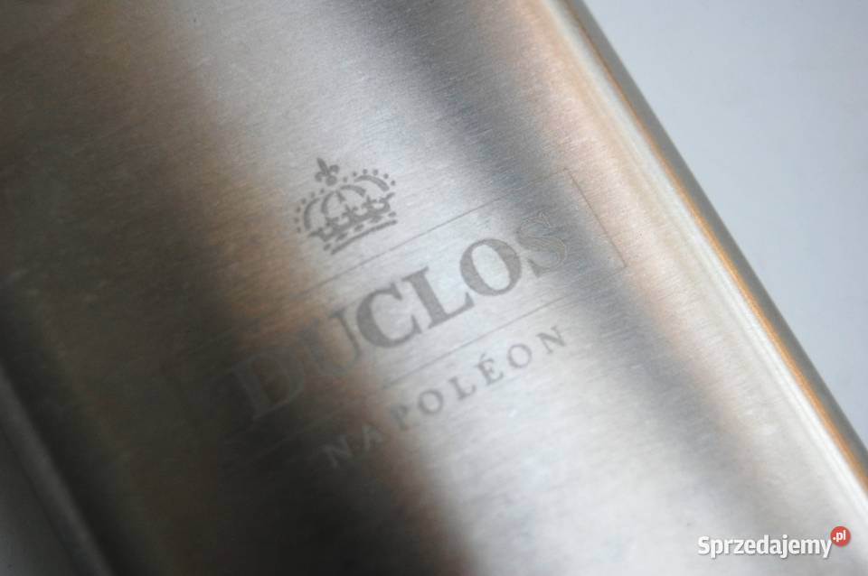 Piersiówka Duclos Napoleon stal nierdzewna 3fl 2 Akcesoria barmańskie lubelskie Lublin