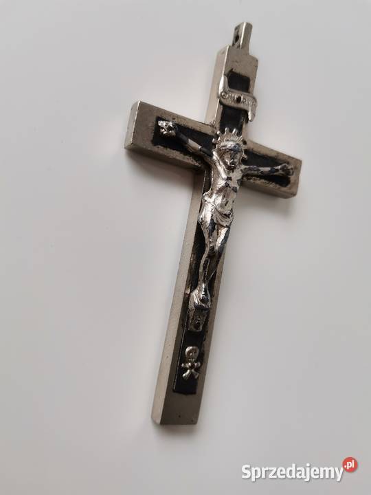 Stary Krucyfiks Krzyż Zakonny Katowice