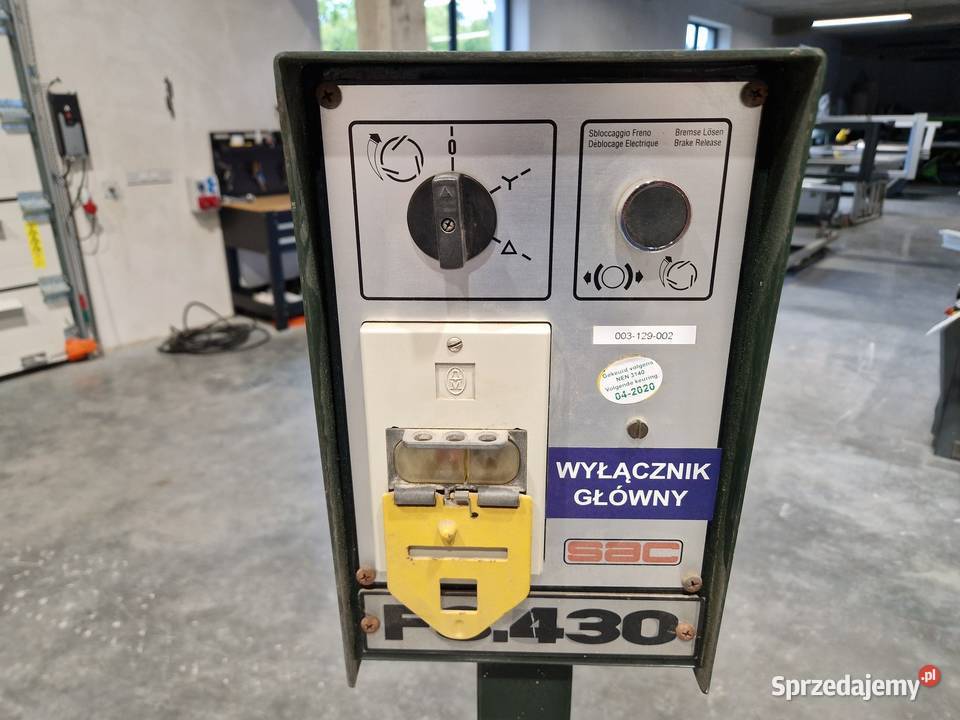 Wyrówniarka SAC 430 300 stoły heblarka strugarka sprzedam