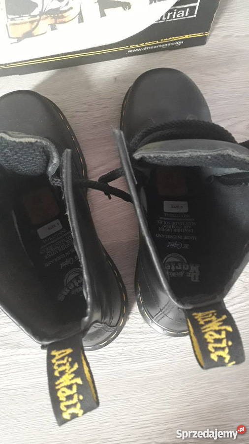 Buty DrMartens sprzedam czarne wysokie NOWE 38