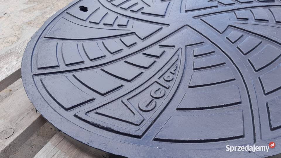 właz żeliwny fi 600 D400 Szałsza