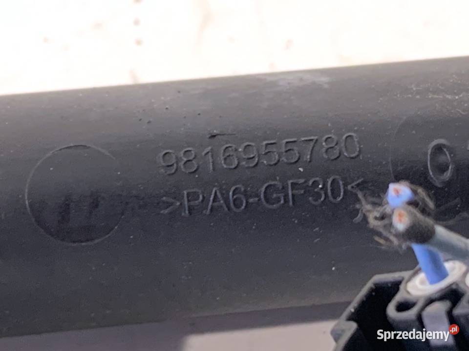 LISTWA WTRYSKOWA CITROEN C3 III 9816955780 12 83 osobowe