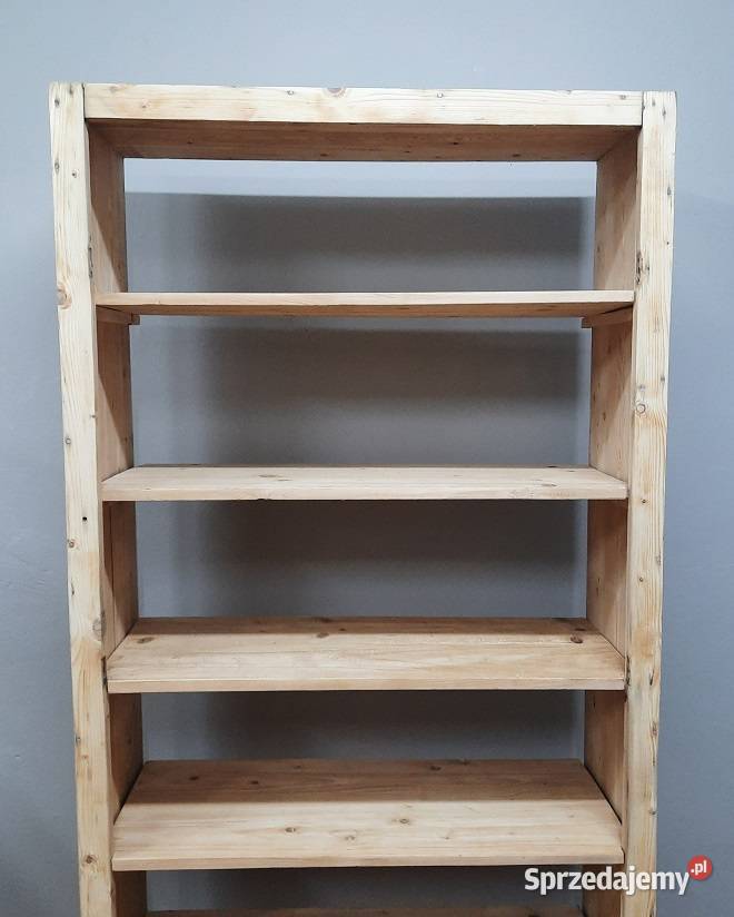 Stary Regał w Rustykalnym Stylu AntykiMarki Marki