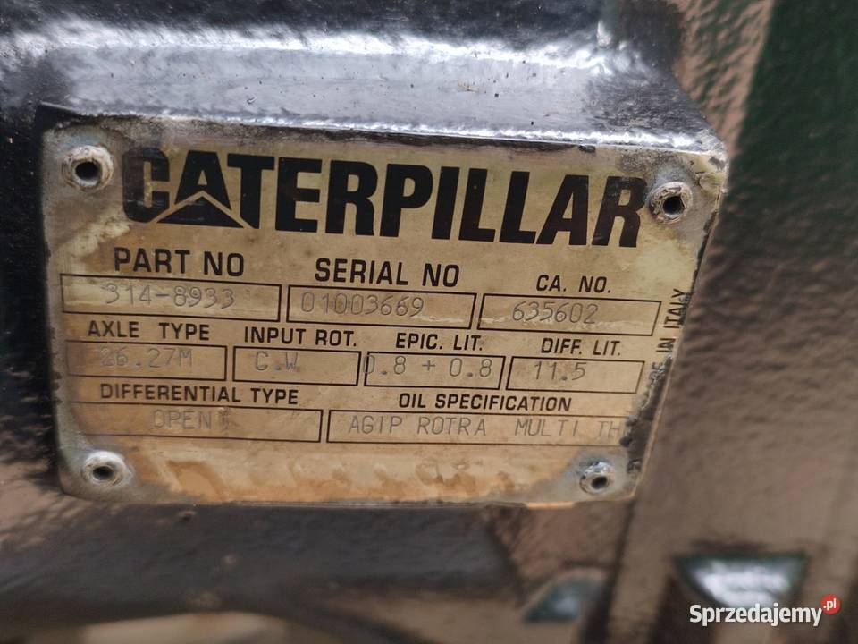 Obudowa półosi 3148933 Cat TH Wilkowo