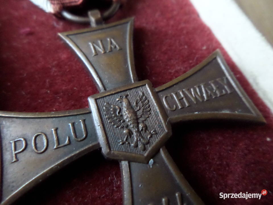 Krzyż Walecznych oryginał wielkopolskie