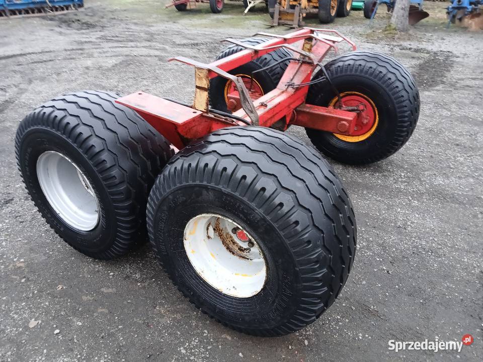 Podwozie do przyczepy tandem opony 50055155 nieuszkodzony lubelskie Ryki