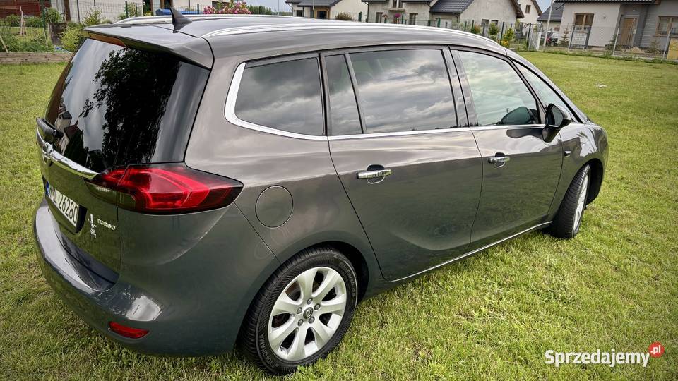 Opel Zafira C Automat Radar Xenon Skóra z 2012 nieuszkodzony mazowieckie Stupsk sprzedam