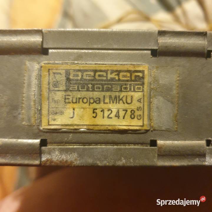 Radio mercedes becker europa osobowe Ostrowiec Świętokrzyski
