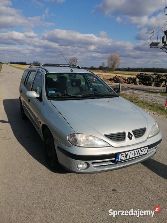 Renault Megane I kombi 2001r Polift 19 dci 102 łódzkie