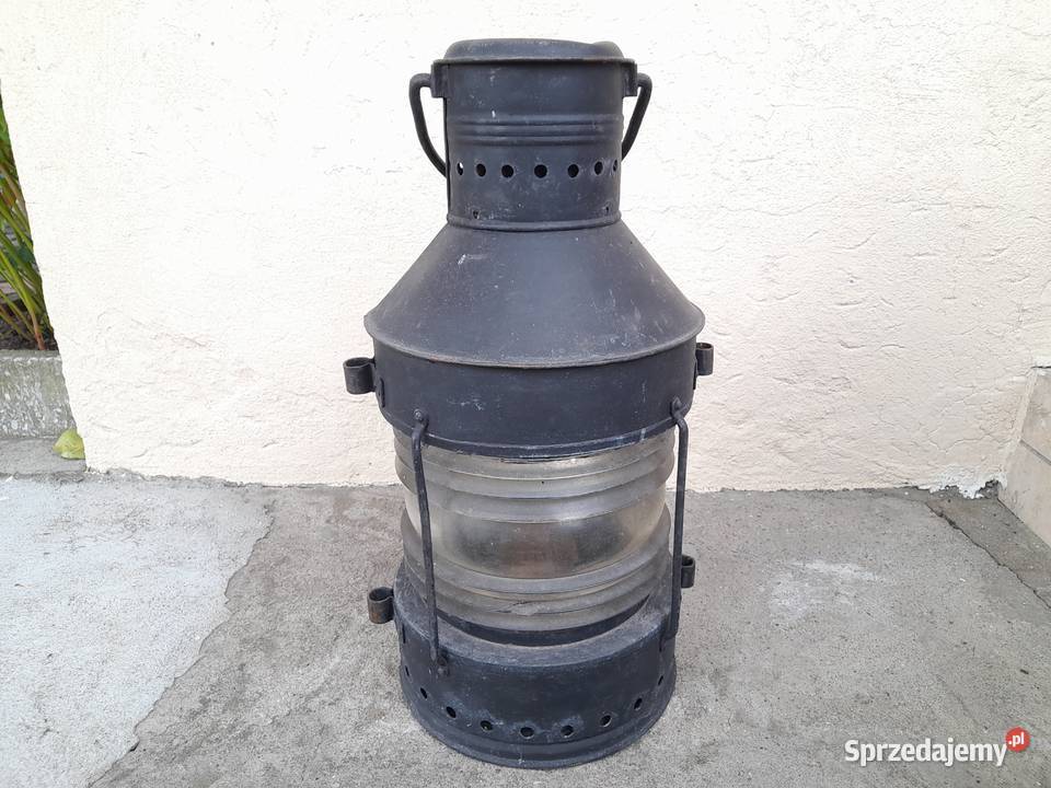 Lampa naftowa okrętowa kotwiczna Goleniów