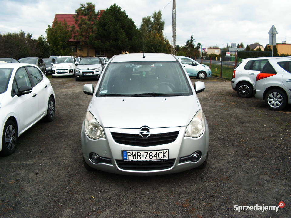Opel Agila 13 CDTI 2009 r manualna Agila wielkopolskie Września