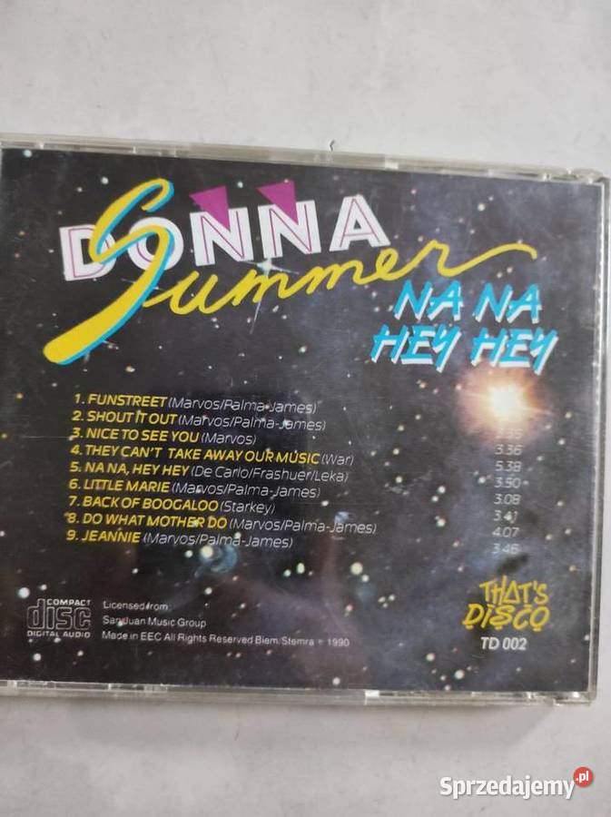 Donna Summer Na Na Hey Hey kolekcjonerska płyta pop Kielce sprzedam