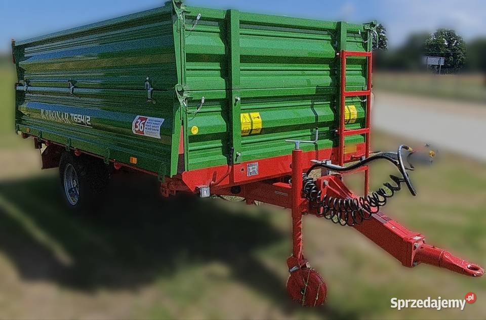 Przyczepa PRONAR 48t T6542 nowa podwjone burty Przyczepy rolnicze Łowicz