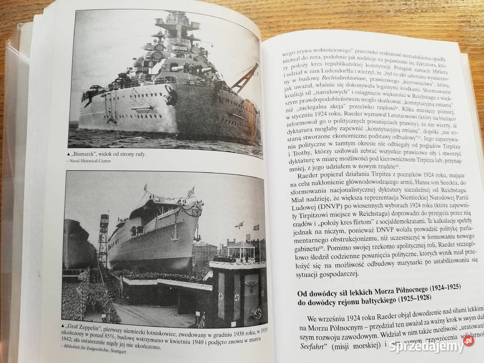 Kriegsmarine i Raeder Keith W Bird miękka Książki i Podręczniki małopolskie Kraków