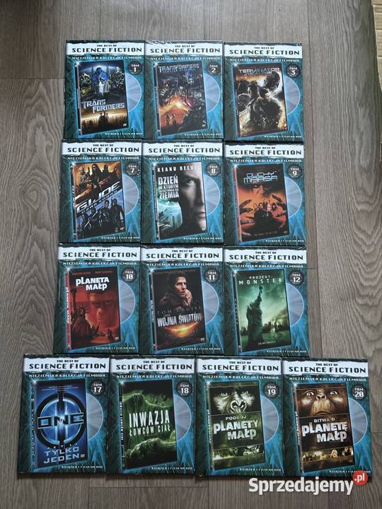 Best of Science Fiction książka i film DVD nowe Warszawa