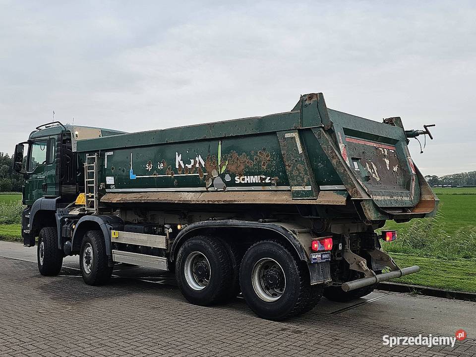 MAN 35400 TGS Schmitz Mulde 8x6 wywrotka 2015