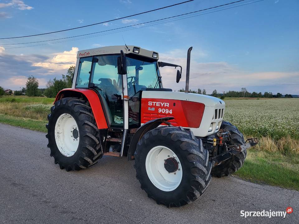 Steyr 9094 4x4 94 40h TUZ Przedni WOM KLIMA Ze Rolnictwo Góra Kalwaria