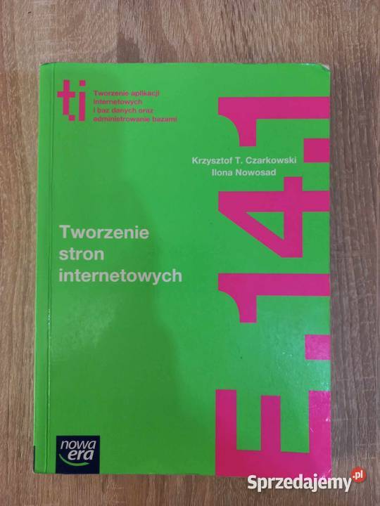 Książka tworzenie stron internetowych Książki naukowe i popularnonaukowe zachodniopomorskie Chynowo