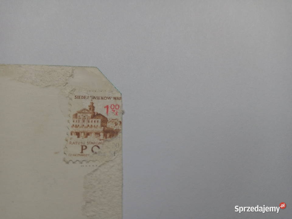 Pocztówka Krynica lata 70te PRLu Znaczek Dąbrowa Górnicza