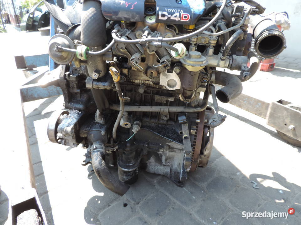 SILNIK TOYOTA YARIS I P1 14 D4D 75 1NDTV Silniki kompletne Nowy Sącz
