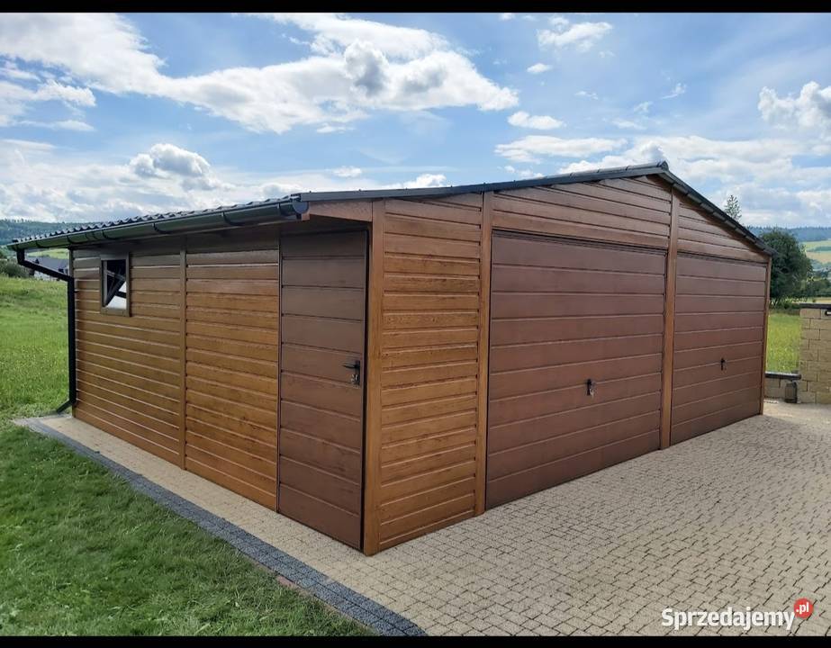 Garaż blaszany garaże na wymiar Ruda Śląska sprzedam