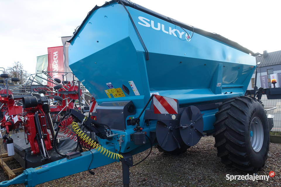 Sulky XT 130 econow SKY rozsiewacz nawozów i Sokoły