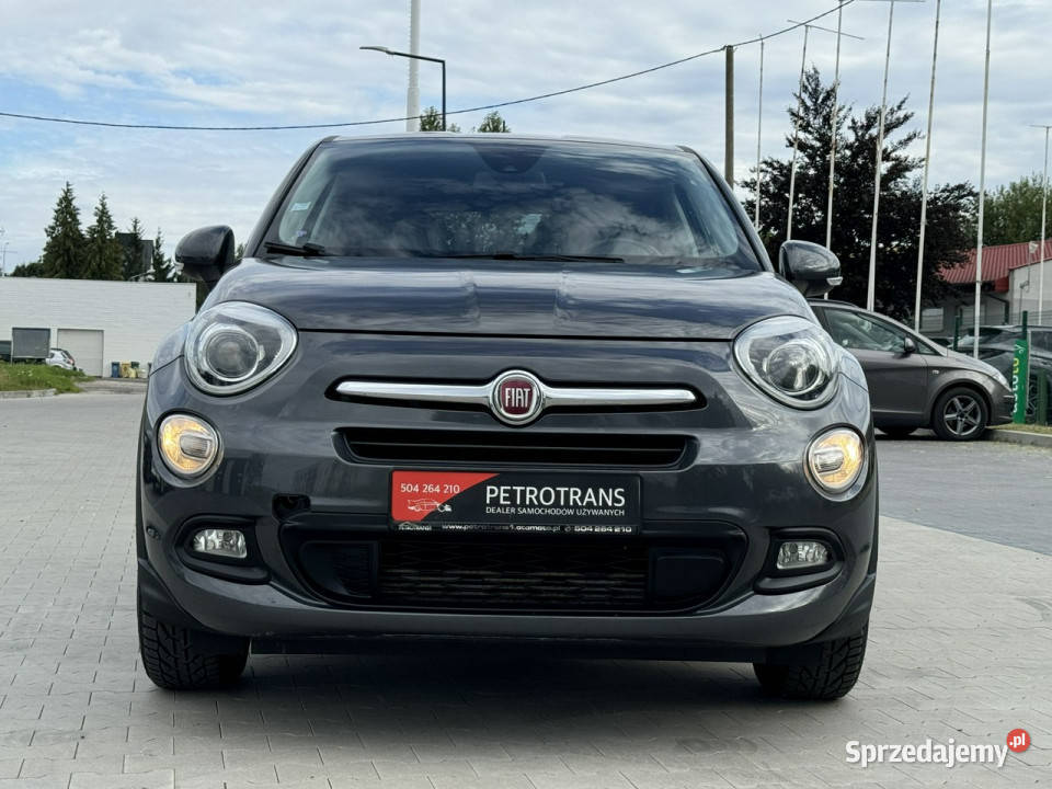Fiat 500x 14 140 Nawigacja Kamera Asystent Pasa szary warmińsko-mazurskie Mrągowo
