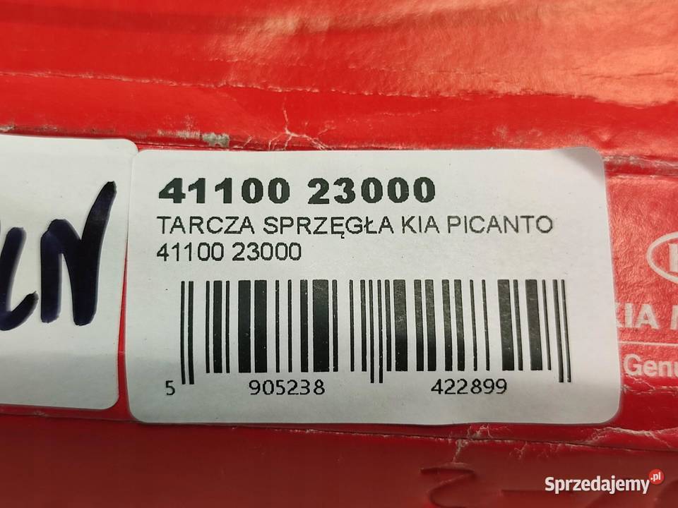 TARCZA SPRZĘGŁA KIA PICANTO SA 11 CRDi 2005