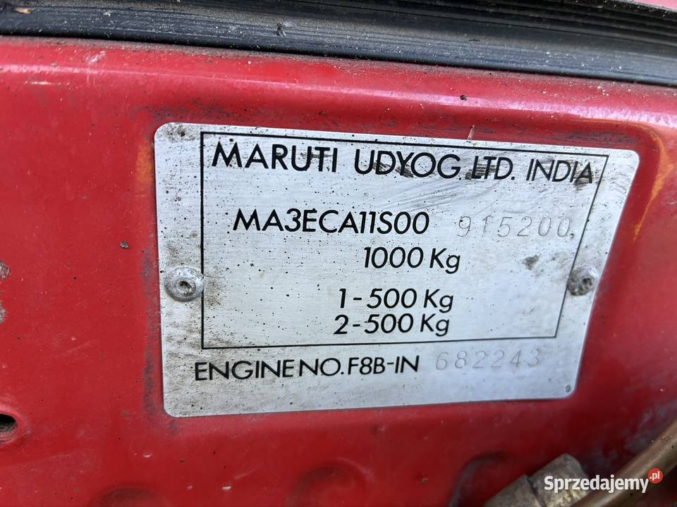 Suzuki maruti 800 Suzuki alto tani klasyk